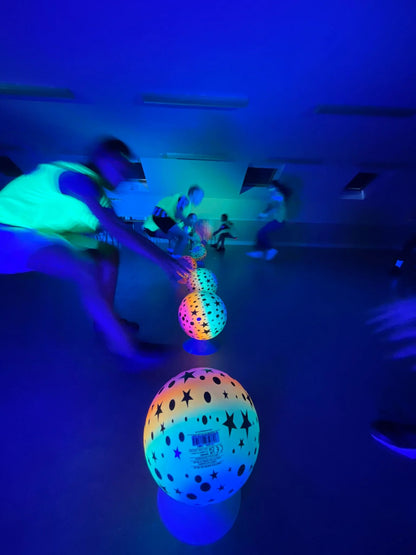 Neon Glow Sports Party