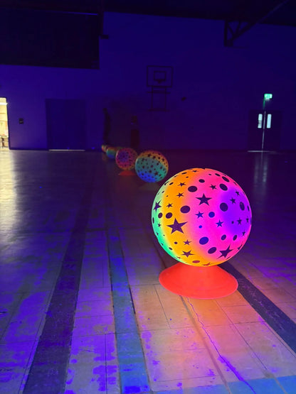 Neon Glow Sports Party