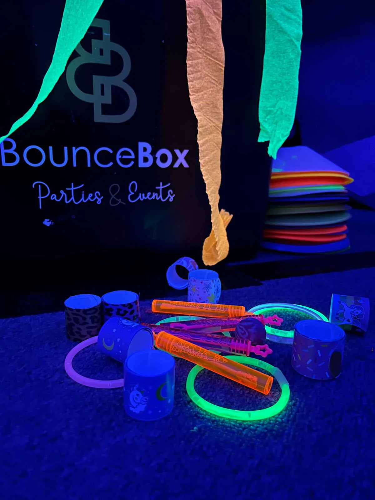 Neon Glow Sports Party