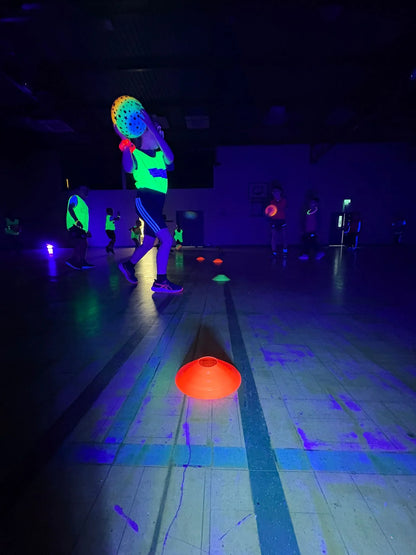 Neon Glow Sports Party