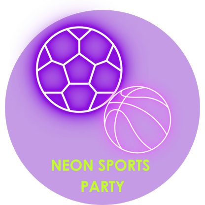 Neon Glow Sports Party