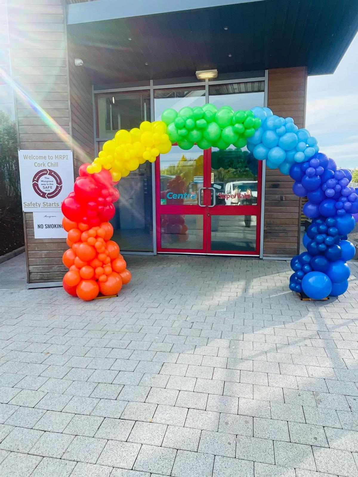 Themed Backdrops and Balloons
